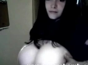 Webcam big boobed teen brunette - xnxx camsbomb com