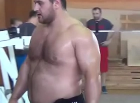 Ruslan albegov - chubby hairy man