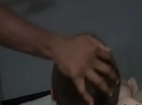 Slim white guy makes love with a huge cocked black man 10